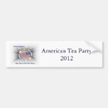 American Tea Party 2012 Bumper Sticker