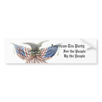 American Tea Party 2012 Bumper Sticker Bald Eagle bumper stickers
