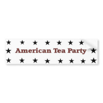 American Tea Party Bumper Sticker bumper stickers