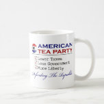 American Tea Party Coffee Mugs