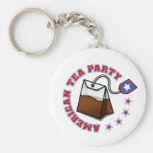 American Tea Party Keychain