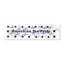 American Tea Party Political Gear bumper stickers