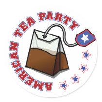 American Tea Party stickers