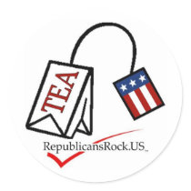 American Tea Party Stickers