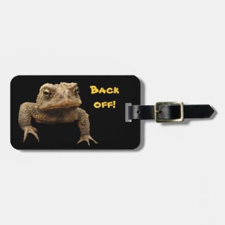 American Toad Tags For Bags