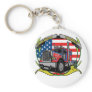 American Trucker Keychain