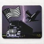 American Trucker Mouse Pad