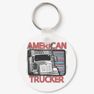 American Trucking keychain