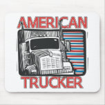 American Trucking Mouse Pad