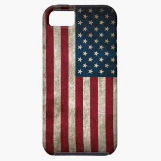American USA Flag Grunge iPhone 5 Case