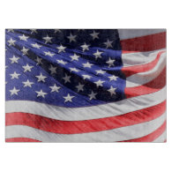 American USA Flag Photo Red White and Blue