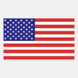 American USA Flag Sticker