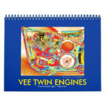 AMERICAN VEE TWIN MOTORCYCLE ENGINES 2012 WALL CALENDARS