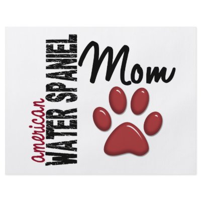 American Water Spaniel Mom 2 Personalized Flyer by poochloverstuff