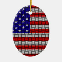 American Weave Christmas Ornaments