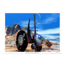 American Wheel 66 posters by REDINARD American Wheel 66 posters