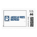 American White Shepherd Blue postage