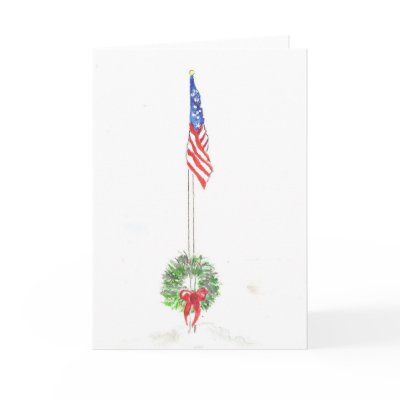 American Winter Greeting Card by cam00617