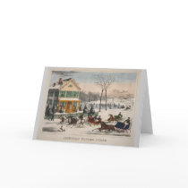 American Winter Scene cards