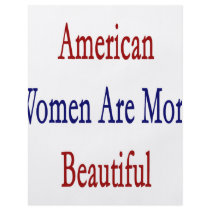 American Women Are More Beautiful flyers