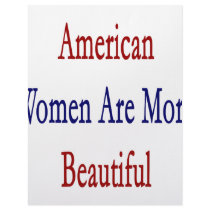 American Women Are More Beautiful letterhead