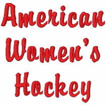 American Women's Hockey Embroidered Shirt embroidered shirts by Hockey_crazee American Women's Hockey Embroidered Shirt embroidered shirts