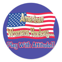 American Womens Hockey Sticker