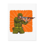 American world war two soldier army post card