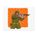 American world war two soldier army postcards