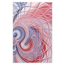 Americana Abstract Swirl Full Color Stationery by SialiciousStationary Americana Abstract Swirl Full Color Stationery