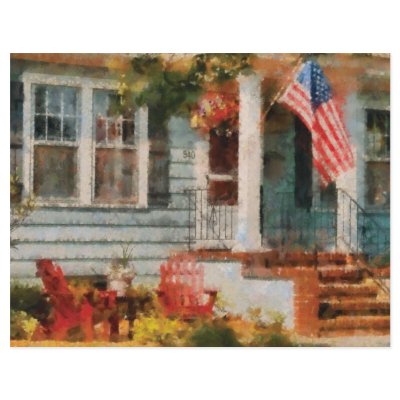 Americana - America the Beautiful Flyer by suburbanscenes