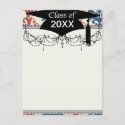 americana damask graduation