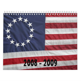 American Flag Calendars | Zazzle