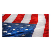 Americana - Flag - Stars and Stripes Picture Card