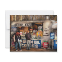 Americana - Hot dogs & Funnel cakes invitations