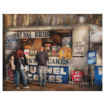 Americana - Hot dogs & Funnel cakes letterhead by suburbanscenes Americana - Hot dogs & Funnel cakes letterhead