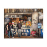 Americana - Hot dogs & Funnel cakes Postcard