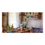 Americana - In a charming little country store Personalized Photo Card