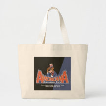 Americana Lesourdesville Amusement Park Monroe OH Canvas Bags