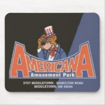 Americana Lesourdesville Amusement Park Monroe OH Mouse Pads