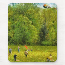 Americana - Let's go fly a kite Mousepads