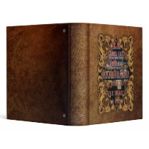 Americana - Menu Vinyl Binder