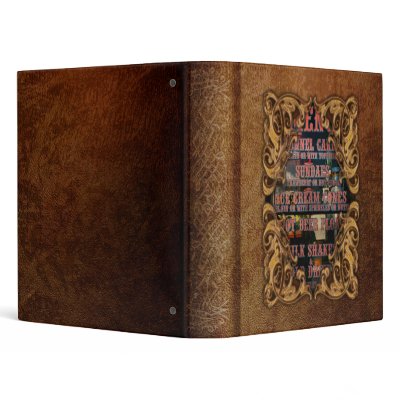 Americana - Menu Vinyl Binder by suburbanscenes