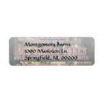 Americana - Menu Custom Return Address Label