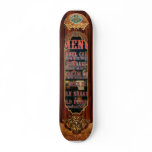 Americana - Menu Skateboard