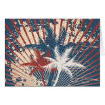 Americana Palms, Red White and Blue