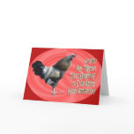 Americana Rooster  A 3-zz cards