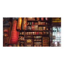 Americana - Store - The local grocers Picture Card