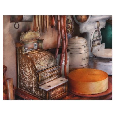 Americana - Store - The old Deli Custom Flyer by suburbanscenes