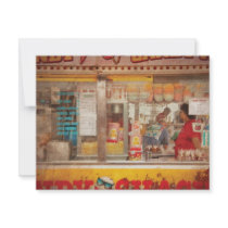 Americana - The Candy Shack invitations by suburbanscenes Americana - The Candy Shack invitations